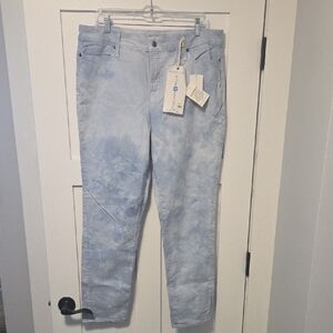 Blue Essence Light Wash Straight Leg Jeans